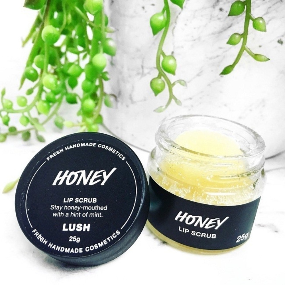 LUSH Honey Lip Scrub NWT - Picture 5 of 7